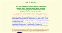 Desktop Screenshot of oassiss.org